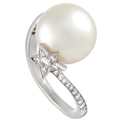 chanel comete pearl ring|The Comète Rings .